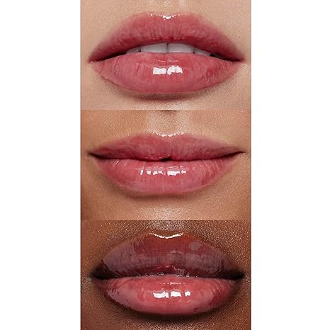 Glow Reviver - Aceite labial nutritivo teñido para un acabado de alto brillo, infundido con aceite de jojoba, vegano y libre de crueldad, Rose Envy