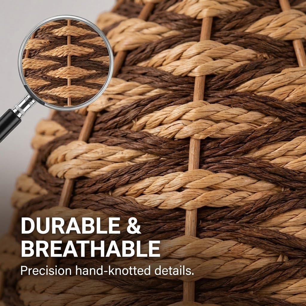 30W Full Spectrum Hanging Grow Light for Indoor Plants, 4000K Warm White with Timer and 15FT Power Cord, Pendant Plant Light for Large Tall Plants Garden Flowers Greenhouse