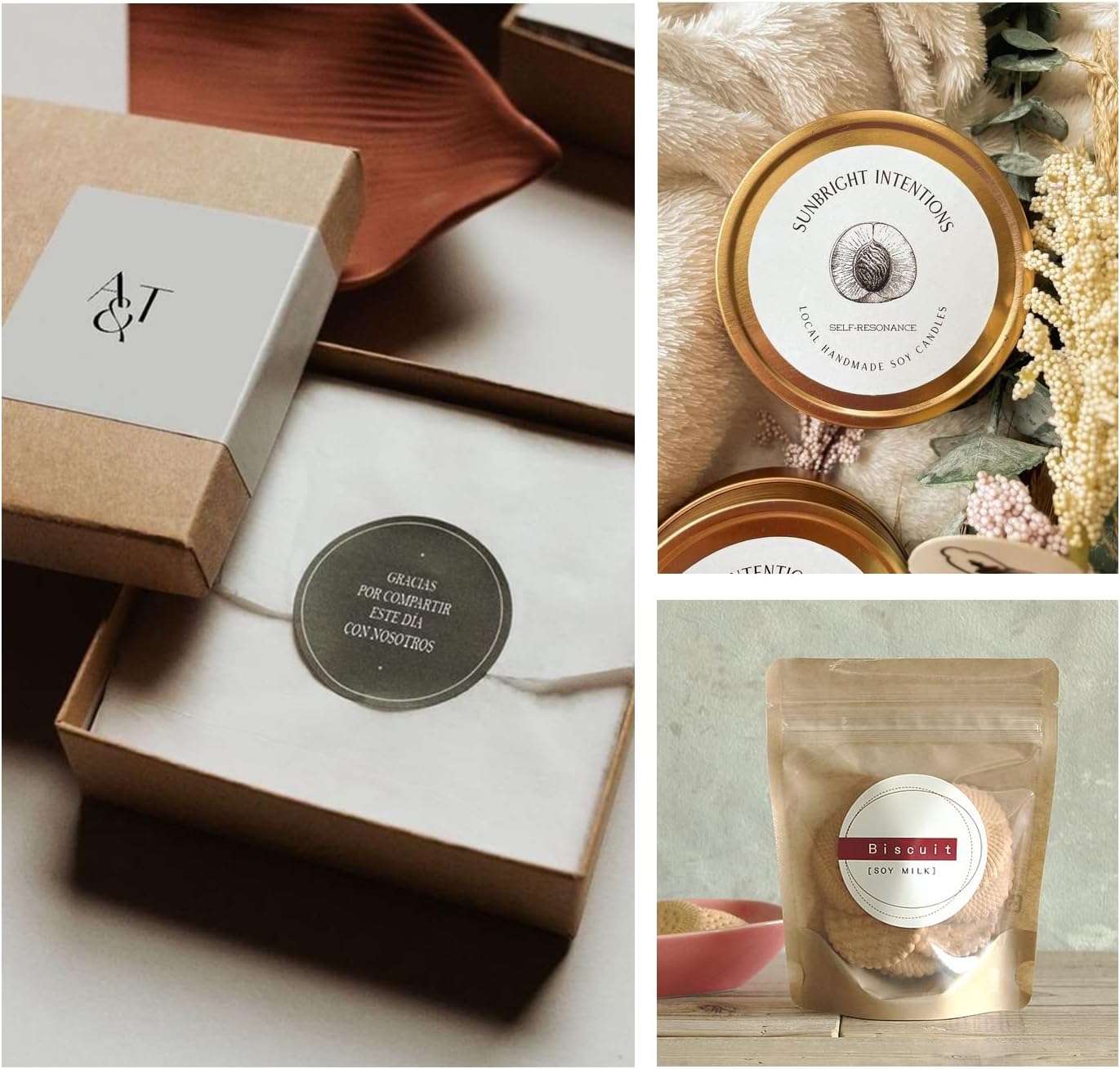 Round Labels Stickers 2.5" inches Printable Vinyl Waterproof Matte White Sticker Paper, 135 Customizable Labels Compatible with 22562 - Image 5