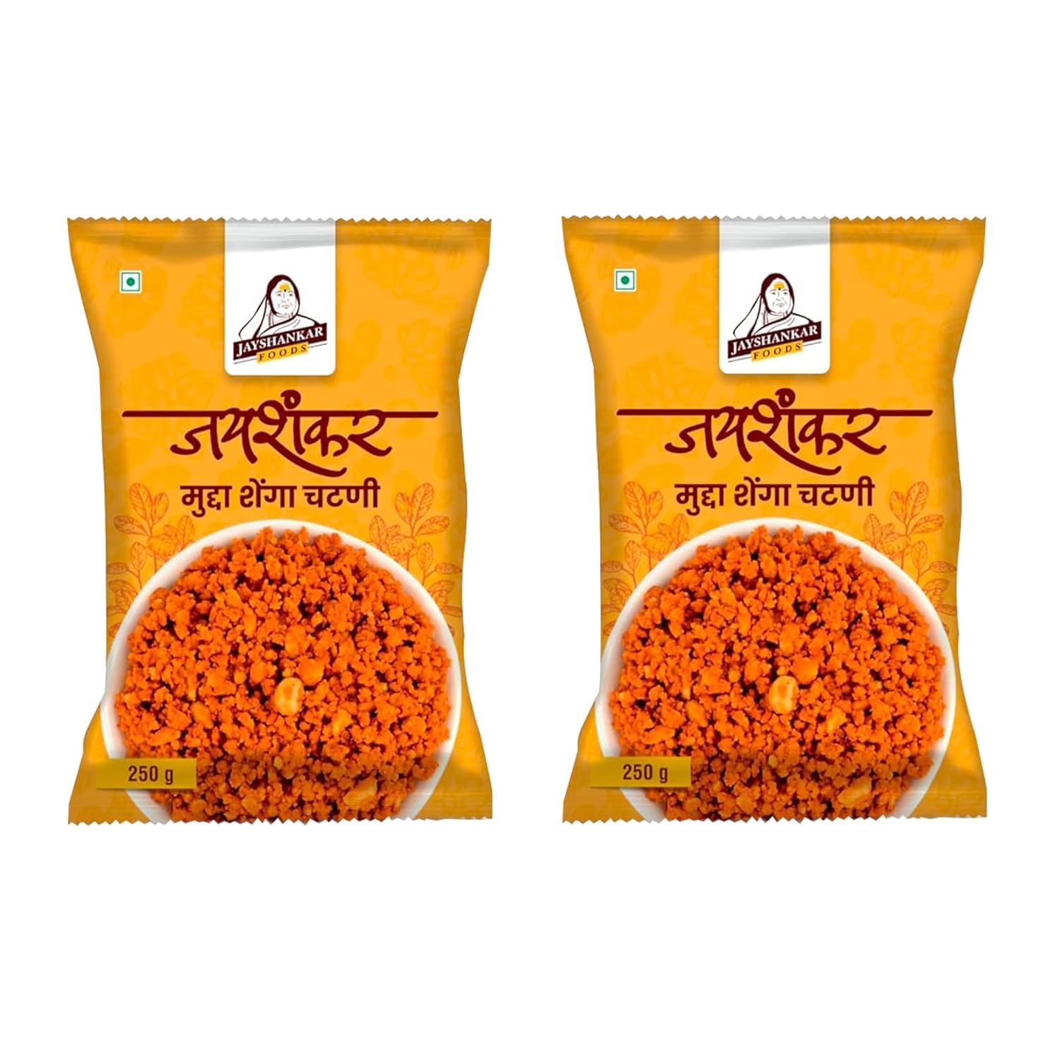 JAYSHANKAR Solapur's Special Shenga Chutney - 250gm (Pack of 2) Authentic Indian Spicy Taste, Peanut Chutney Powder, Hand Pounded Ground Nut Chutney from Solapur, No Artificial Color & Flavor, Ready to Eat-picture-27