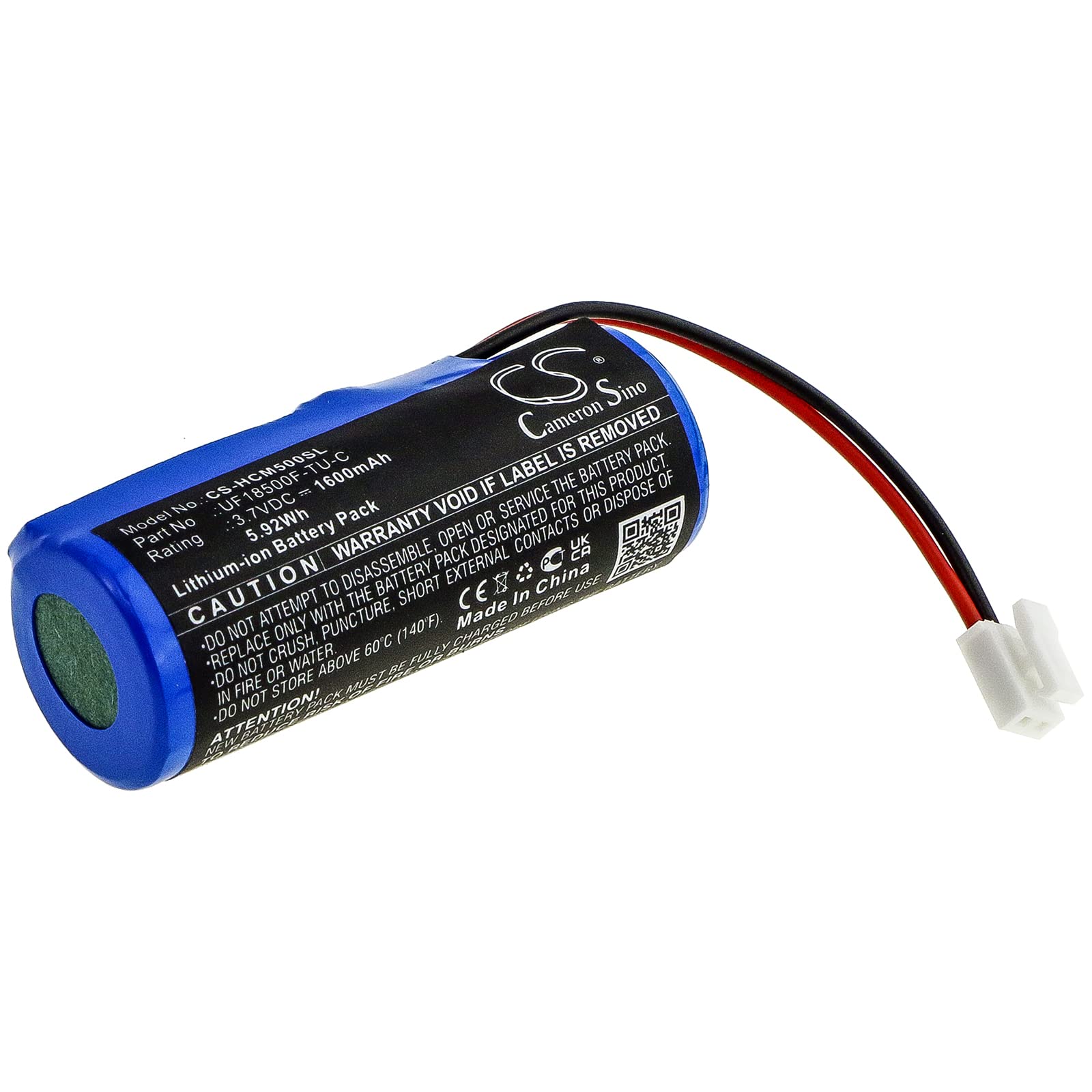 ZOVAS 3.7V Battery Replacement for Hitachi UF18500F-TU-C CM-N3000, CM-N4000, CM-N4800, Hada Crie, Ha