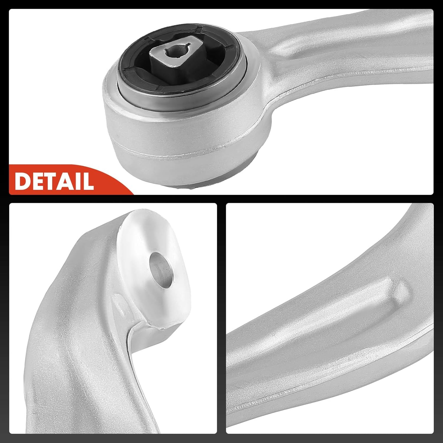 A-Premium Front Left Forward Lower Control Arm, with Bushing, Compatible with BMW E60-2006-2010-525xi, 528xi, 530xi, 535xi, 528i xDrive, 535i xDrive