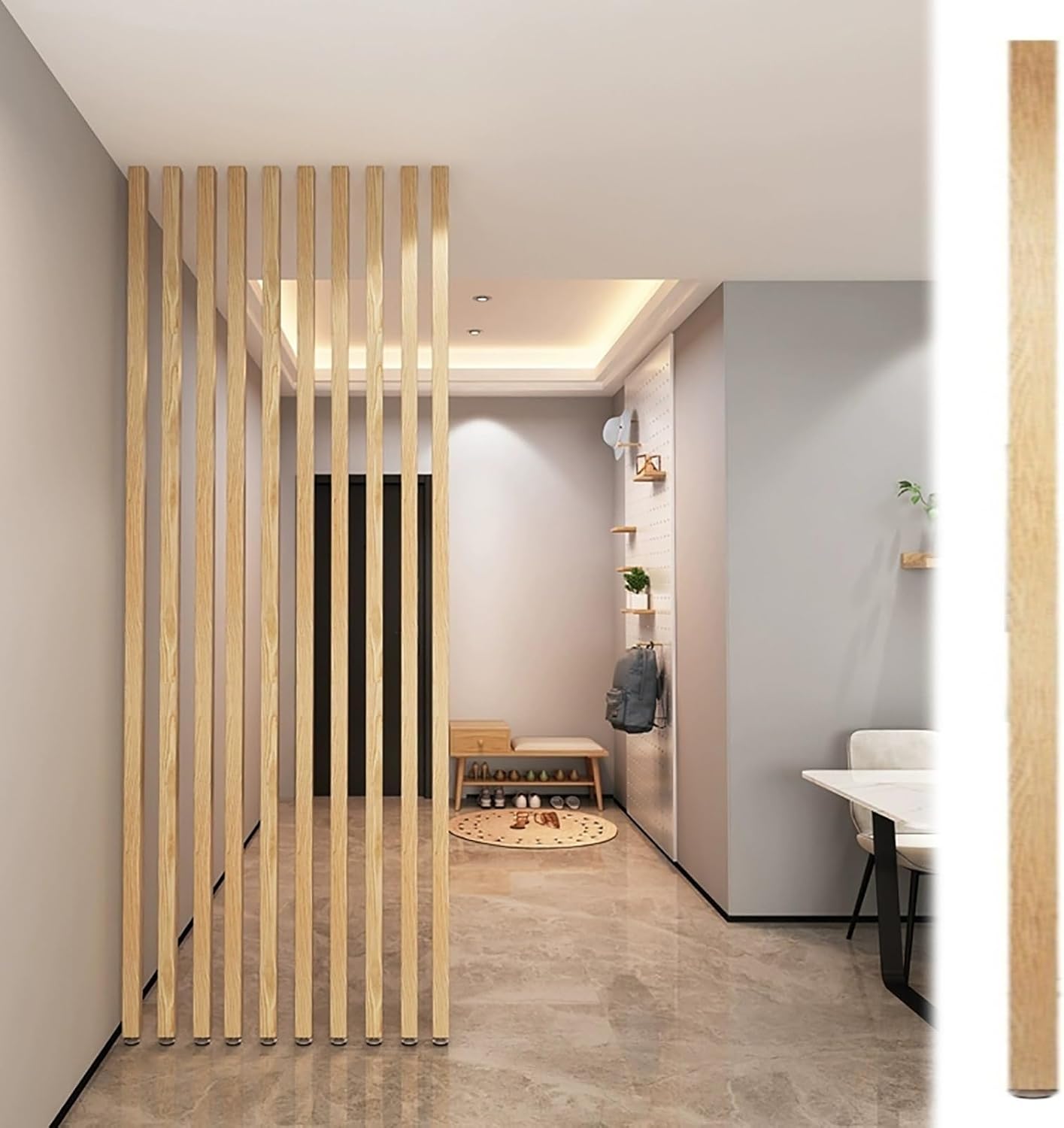 Amazon.com: Juego de columnas de división para pantallas de habitación ...