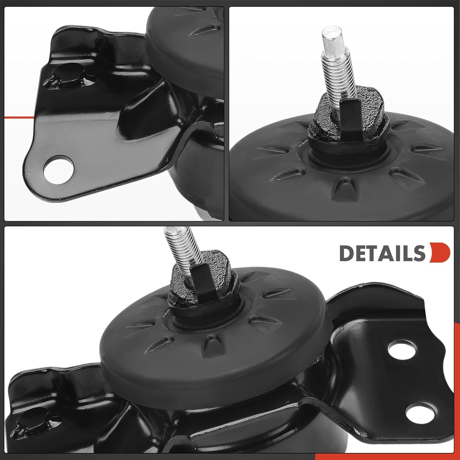 A-Premium Front Right Engine Motor Mount Compatible with Jeep JL Series Wrangler 2021 2022 2023 2024 2025, 3.6L, Passenger Side
