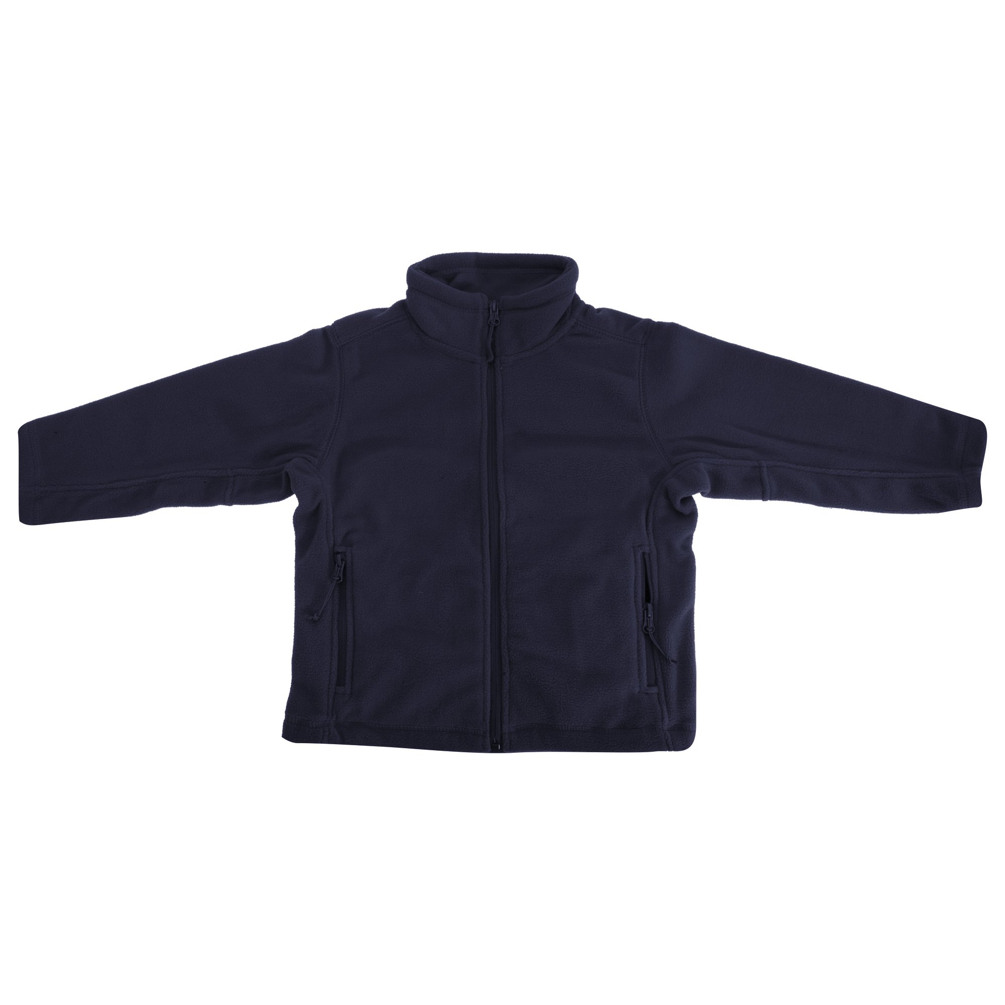 Jerzees French Navy Schoolgear Childrens Full Zip Outdoor Fleece Jacket (11-12) (French Navy)