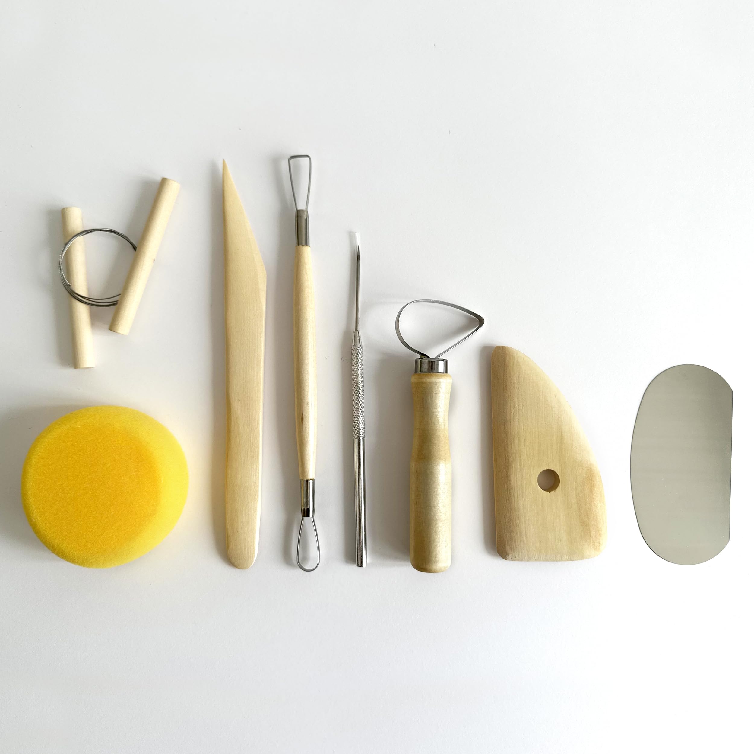 Artnova Keramik-Set: Lufttrocknender Ton, Acrylfarben, Pinsel & Schnellstartanleitung für kreative Familienunterhaltung & DIY-Projekte