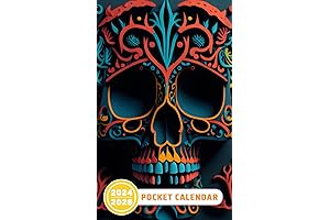Kirby Pocket Calendar 2024 - 2026: Month-to-Month Planner with Stunning Mexican Art