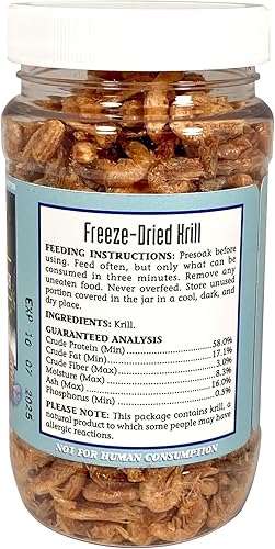 Miniatura 9 de San Francisco Bay Brand Frasco de Krill liofilizado de 5.08 onzas (5.08 oz)