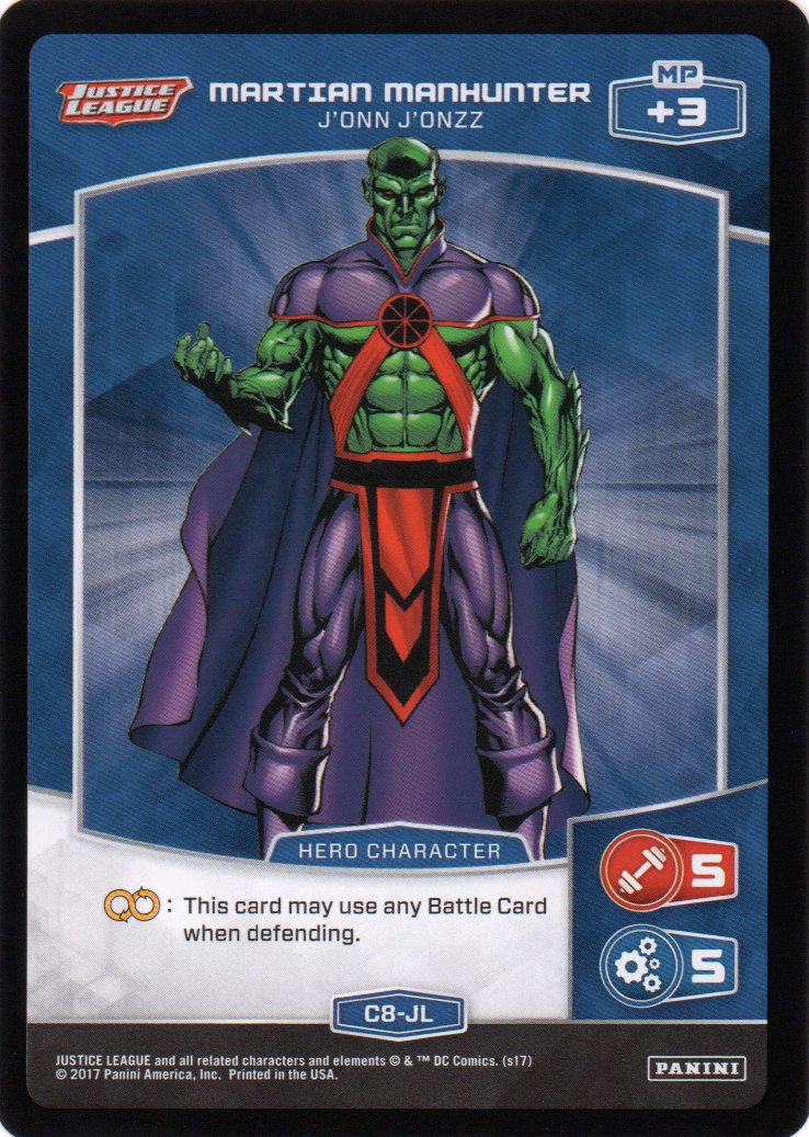 Amazon.com: 2017 Meta X Justice League (Panini)#C8JL Martian