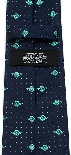 Miniatura 4 de Cufflinks Inc. Yoda Dot - Corbata azul marino, marino