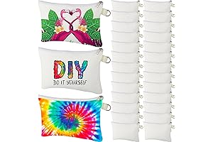 Weewooday Sublimation Blanks Cosmetic Bags