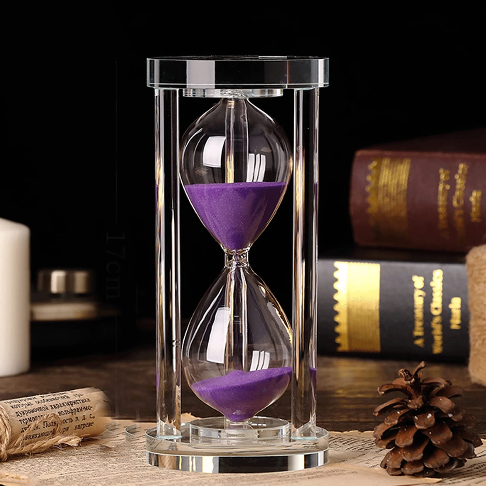 Sablier en cristal pour le bureau : optimisez votre concentration en 30 min