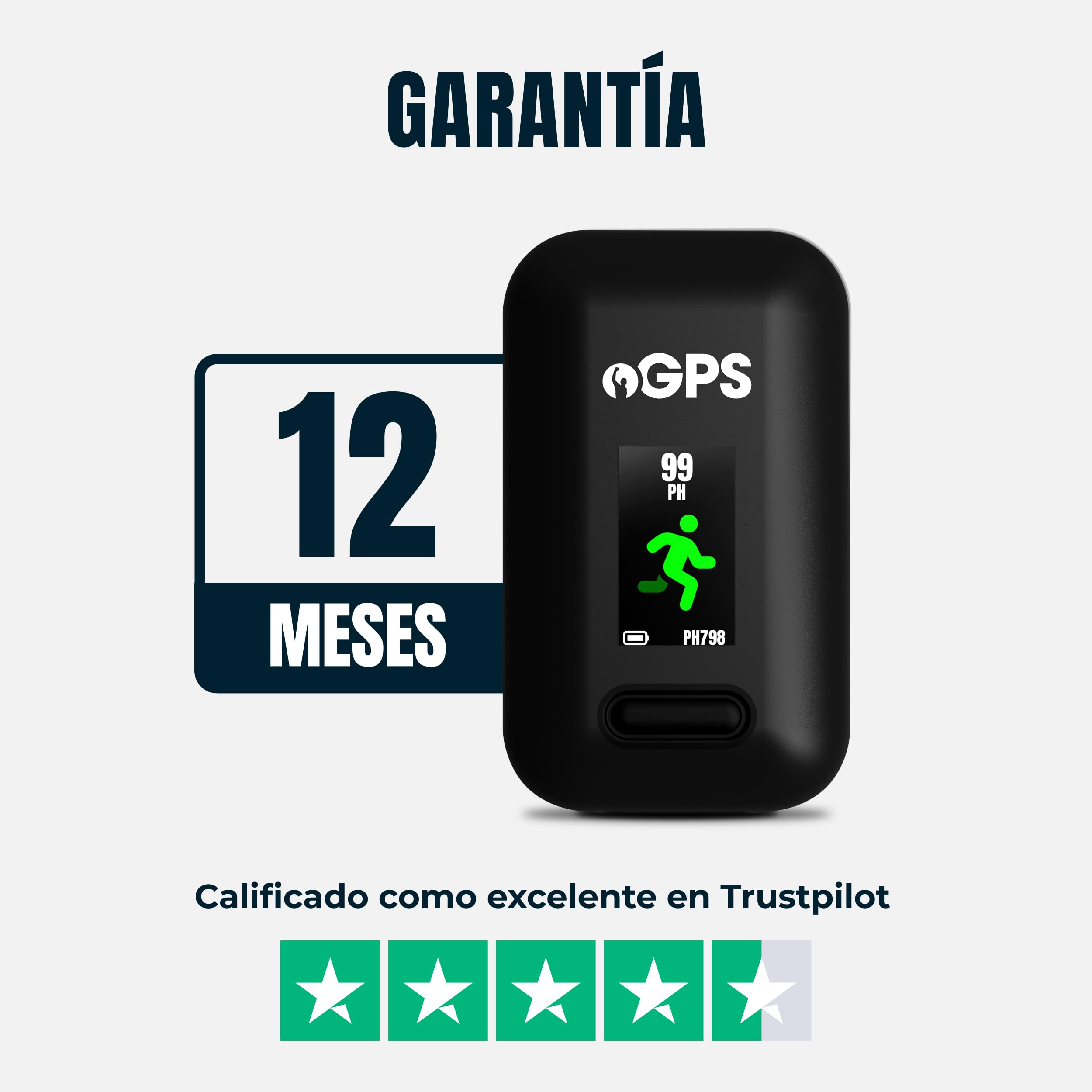 Rastreador de Jugadores con Chaleco - Tracker Deportivo con 18 Métricas - Suscripción 60 Días - Accesorios para Fútbol, Rugby y Hockey (M)