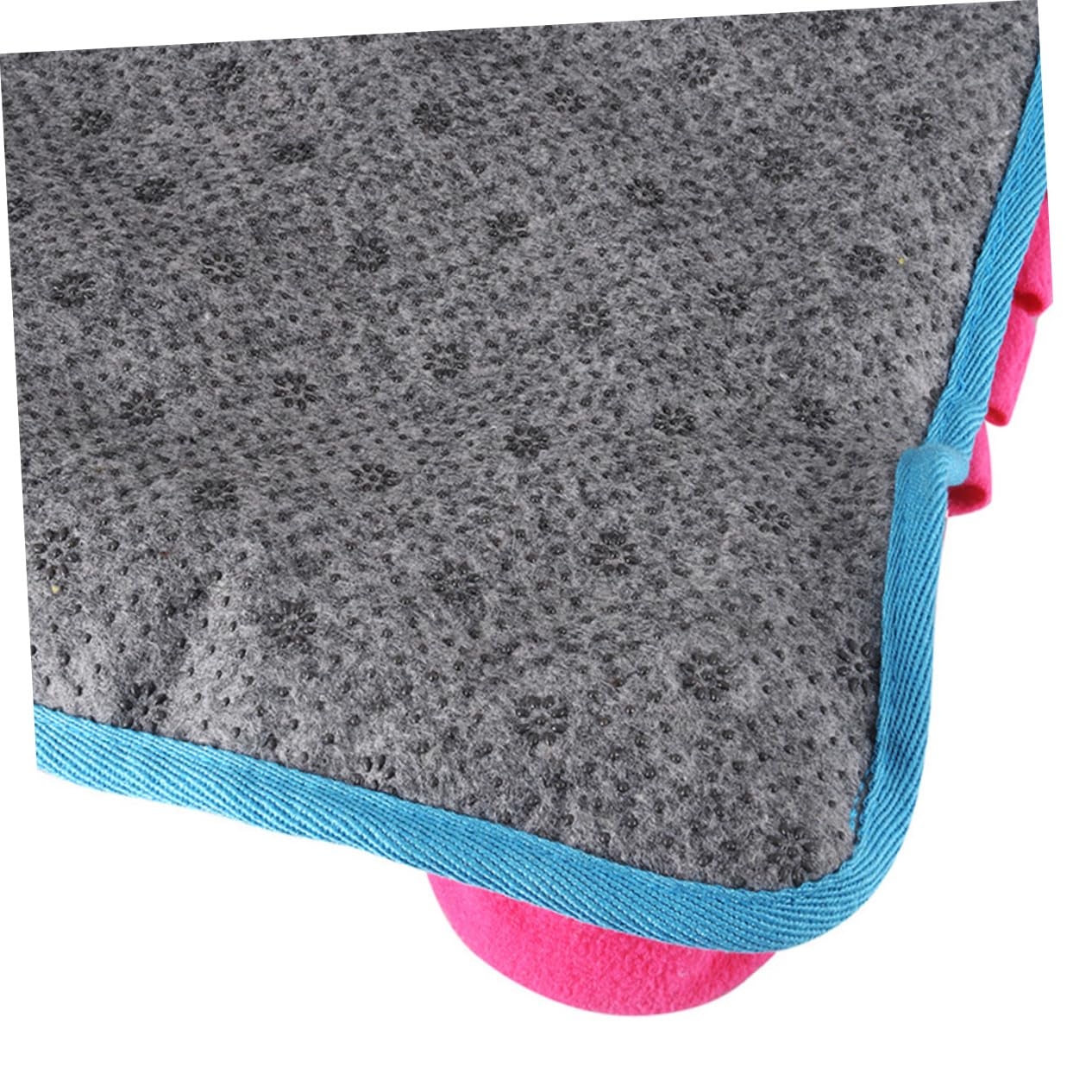 Lesipee Leckmatte Hund Hunde Schnüffelmatte aus Polarfleece rutschfeste Unterseite Futterkissen für Langsames Fressen und Training
