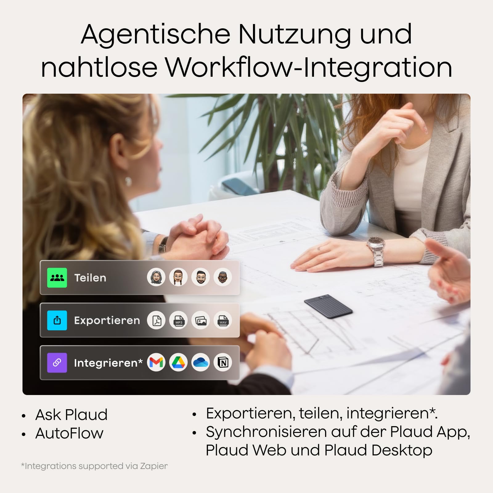 Plaud Note KI-Diktiergerät (Schwarzer Hülle und Schwarze Note Schwarzer) | Aufnahmegerät zum Transkribieren & Zusammenfassen Profis & Teams One-Touch-Aufnahme für Vorlesungen, Meetings, Telefonate