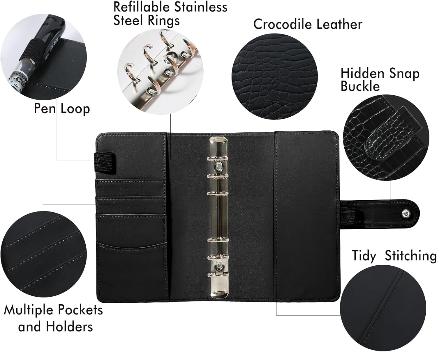 Transform Your Finances: A Review of the A6 Crocodile Budget Binder Cover
