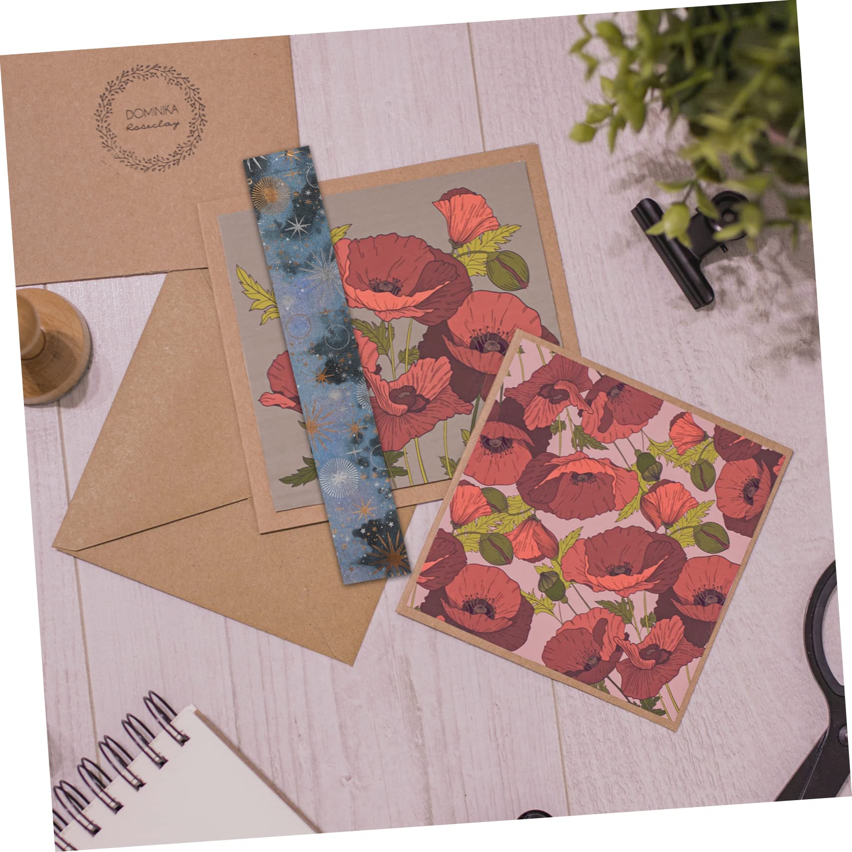 STOBOK 27rotoli Nastro Decorativo Washi Da Carta Premium Per Scrapbooking e Diario Design Unico e Delicato Per Creazioni Fai Da Te Per Album Fotografici e Regali