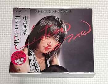 中森明菜　Listen to Me販促グッズ 中森明菜 Listen to Me販促グッズ