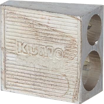 KUM Metal 2-Hole Pencil Sharpener, 12 Count Box (KUM-410-12)