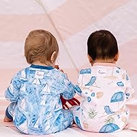 Vista 120 de Burt's Bees Baby - Pijama de una pieza para bebé, mameluco para dormir y jugar, algodón 100% orgánico, cremallera frontal Guitarra acústica.