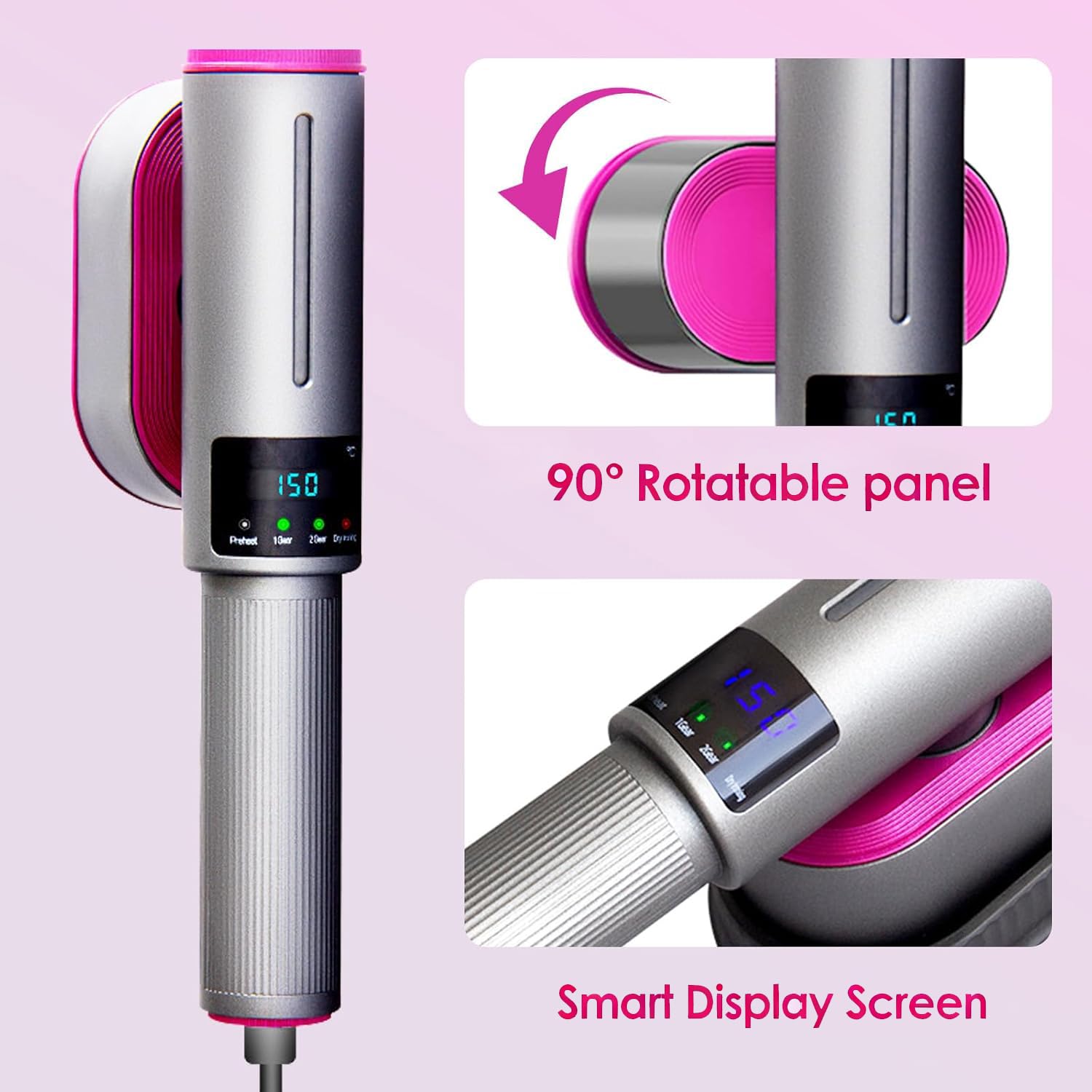 Plancha de vapor de viaje 2 en 1 para ropa, vaporizador portátil de mano de 1200 W para ropa, interruptor de un botón, calentamiento rápido, eliminación rápida de arrugas, planchado en seco y