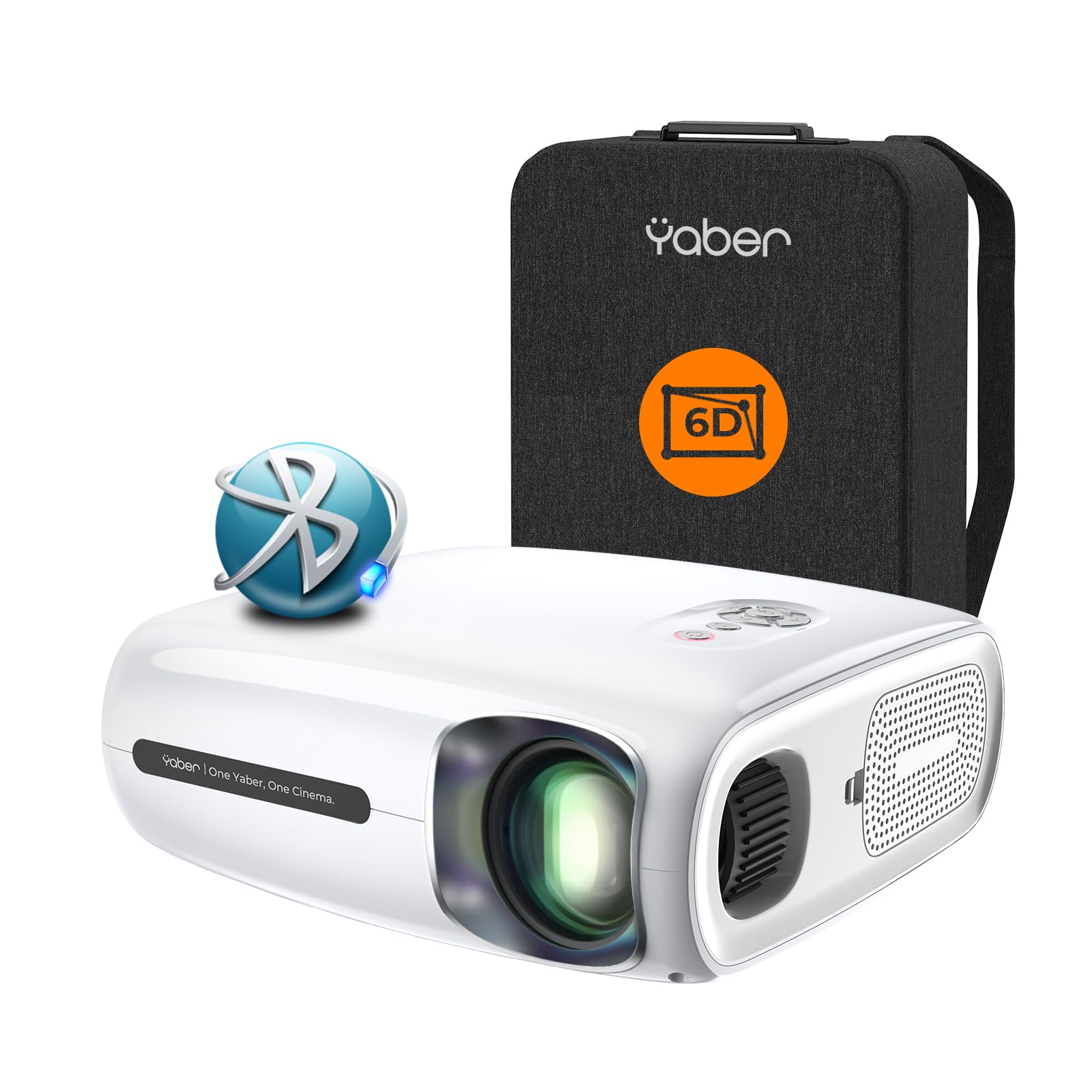 Yaber Projector Pro V7 プロジェクター YABER Pro V7 Bluetooth WiFi Projector 18000Lumens Full HD 1080P