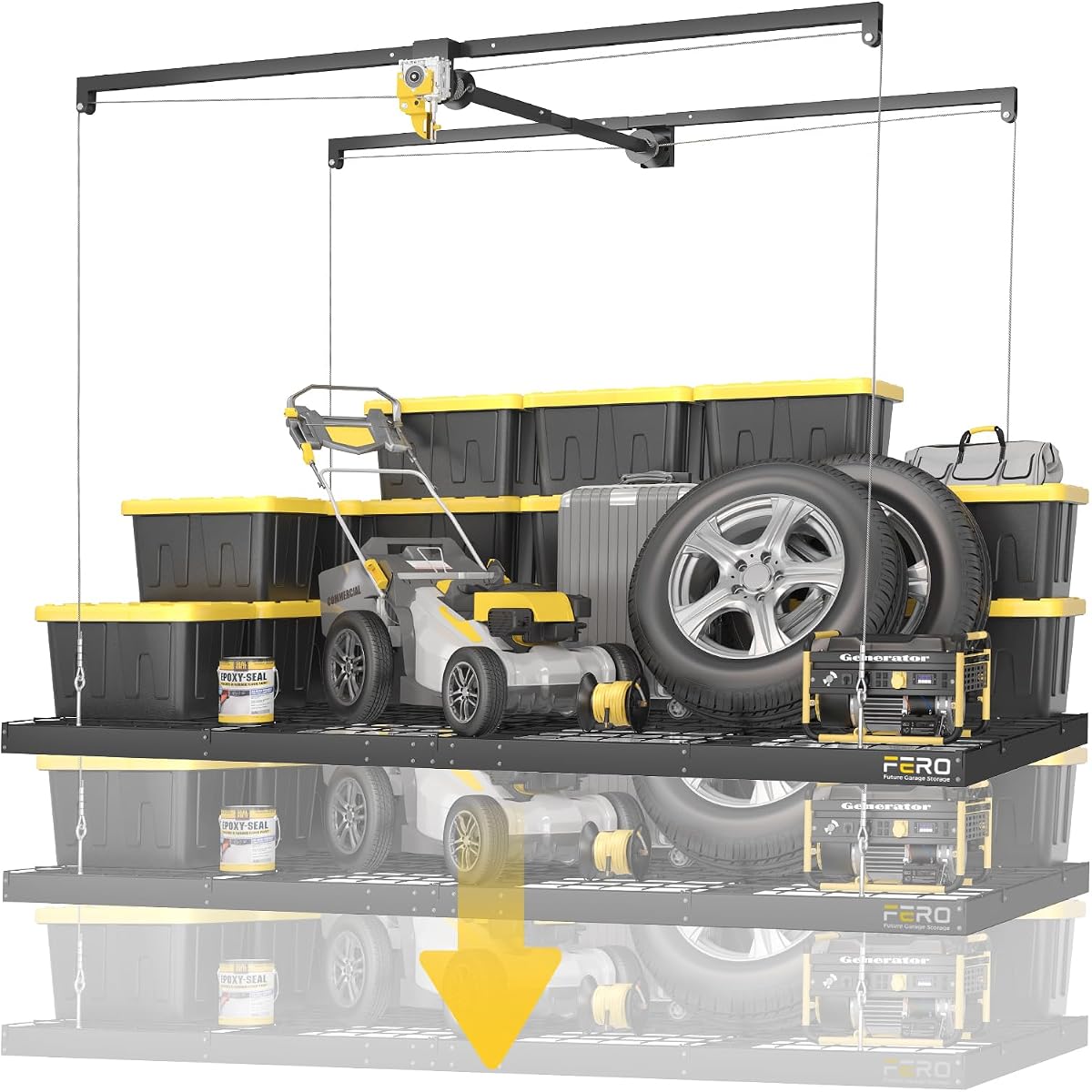 Garage Ceiling Storage Racks