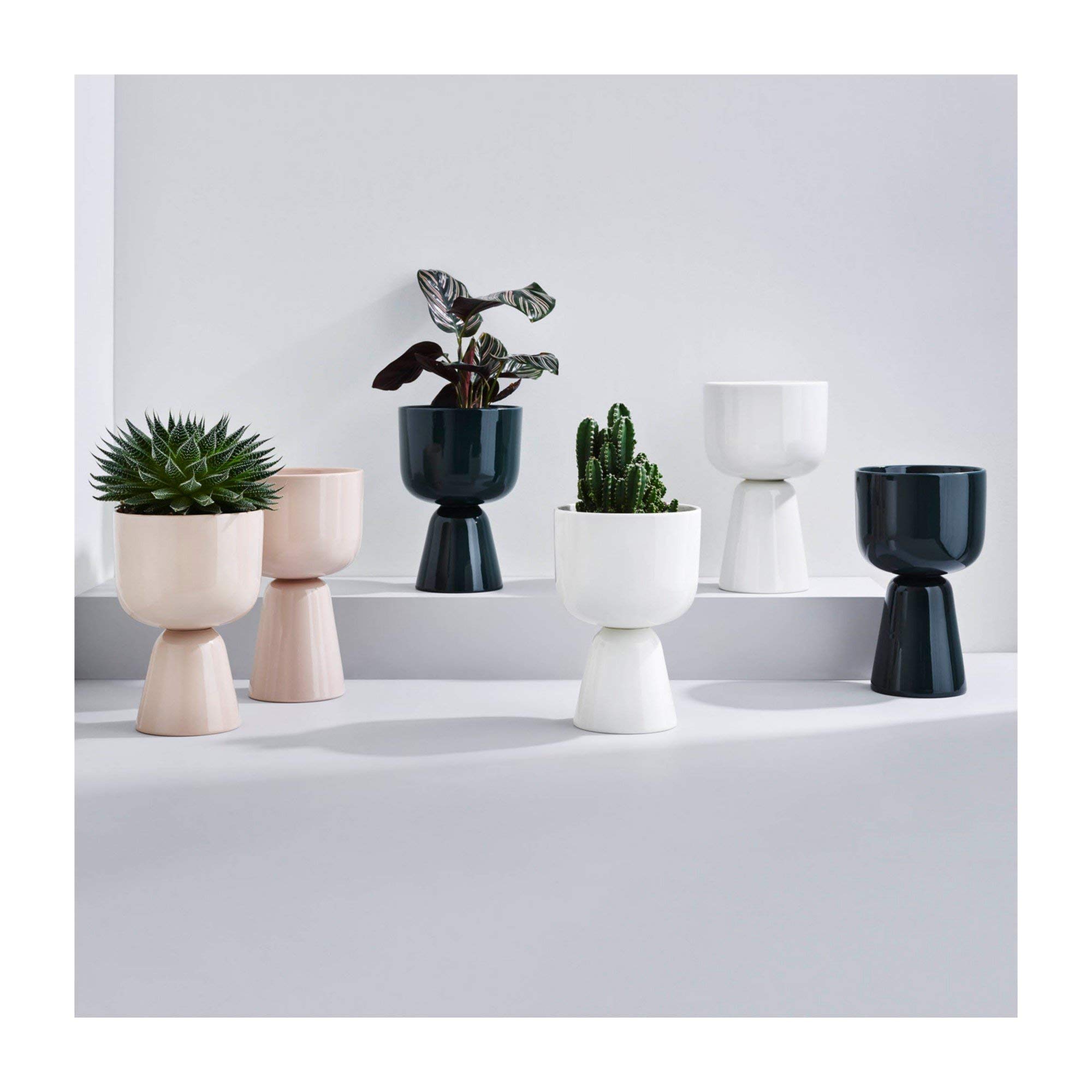 【ネロリ】 ナップラ　プラントポット ナップラ プラントポット 260x155mm ホワイトiittala/Arabia