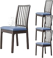 Vista 25 de Dimatic Juego de 2 fundas de asiento para silla, de piel sintética, impermeables, fundas elásticas para sillas de comedor, fundas protectoras