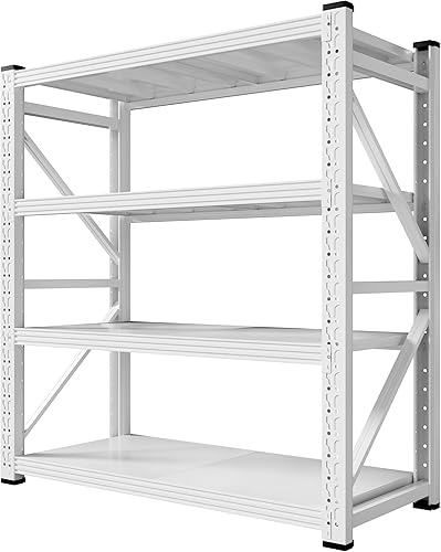 Vista 18 de Estantería de almacenamiento de 36" de ancho, 2500LBS, estanterías de garaje resistentes, estanterías ajustables de 5 niveles, estante