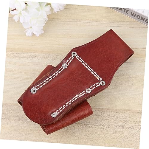 Miniatura 8 de DOITOOL 3 bolsas de herramientas de cuero para electricista, bolsa pequeña de bolsillo para herramientas con 4 bolsillos para cinturón, bolsa de