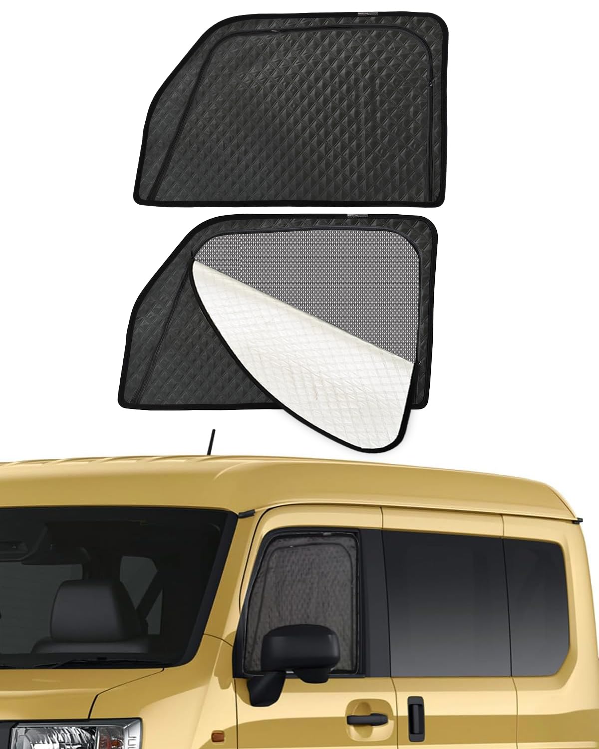 Amazon.co.jp: Loveyes ホンダ N-VAN サンシェード JJ1 JJ2 メッシュ