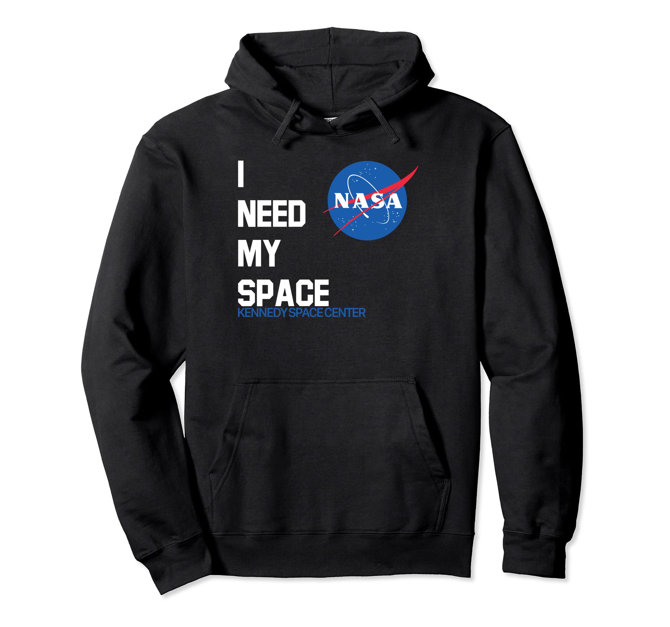 NASA - Stars and Planets Apparel CompanyI Need My Space - NASA Kennedy Space Center NASA Shirt Pullover Hoodie