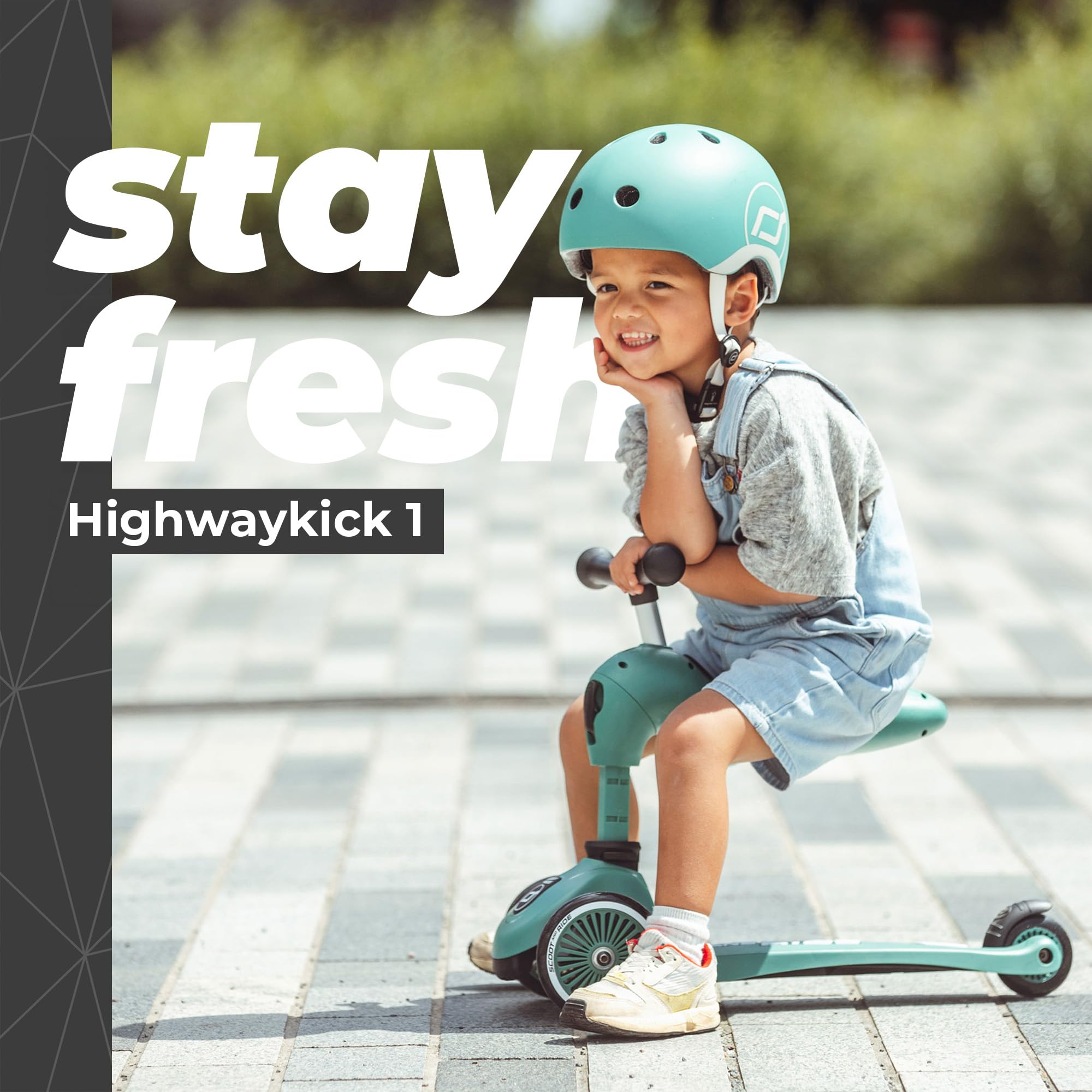 Scoot & Ride - Highwaykick 1 – Forest – hulajnoga z siedziskiem