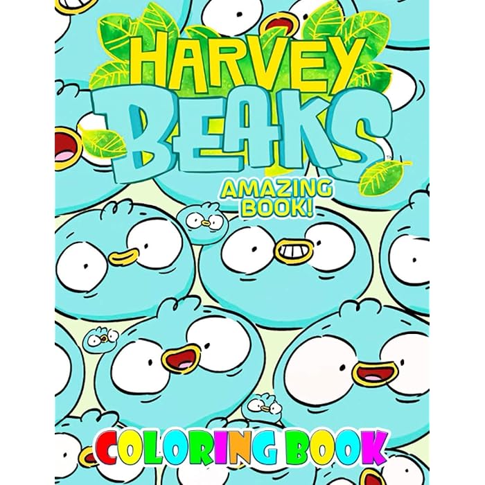 Buy Amazing Book Harvey Beaks Coloring Book Pages Of High Quality