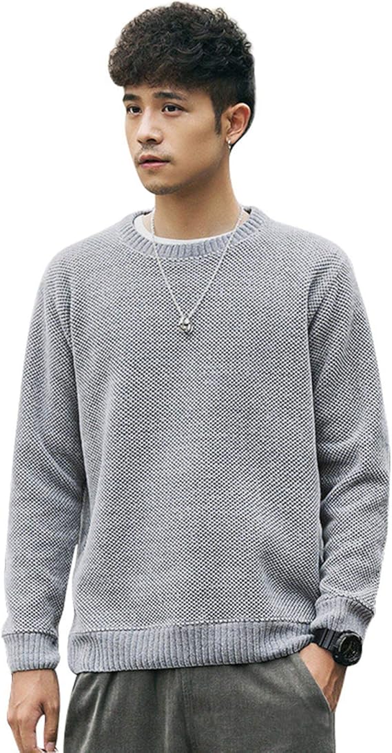 Amazon Hilarocky セーター メンズ ニットセーター 畦編みニット 長袖 丸首 クルーネック シェニール 無地 暖かい 秋 冬 春 大きいサイズ ビジネス カジュアル 通勤 通学 M ライトグレー セーター 通販 Amazon Hilarocky セーター メンズ ニットセーター 畦編みニット 長袖 丸首 クルーネック シェニール 無地 暖かい 秋 冬 春 大きいサイズ ビジネス カジュアル 通勤 通学 M ライトグレー セーター 通販