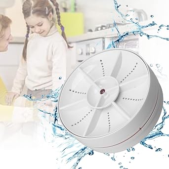 Gazaar Portable Countertop Dishwashers Mini Dishwasher 18W 8.5V 2A 2000mah Automatic Shut Off USB Compact Mini Dishwasher, Portable Countertop Apartment Dishwasher