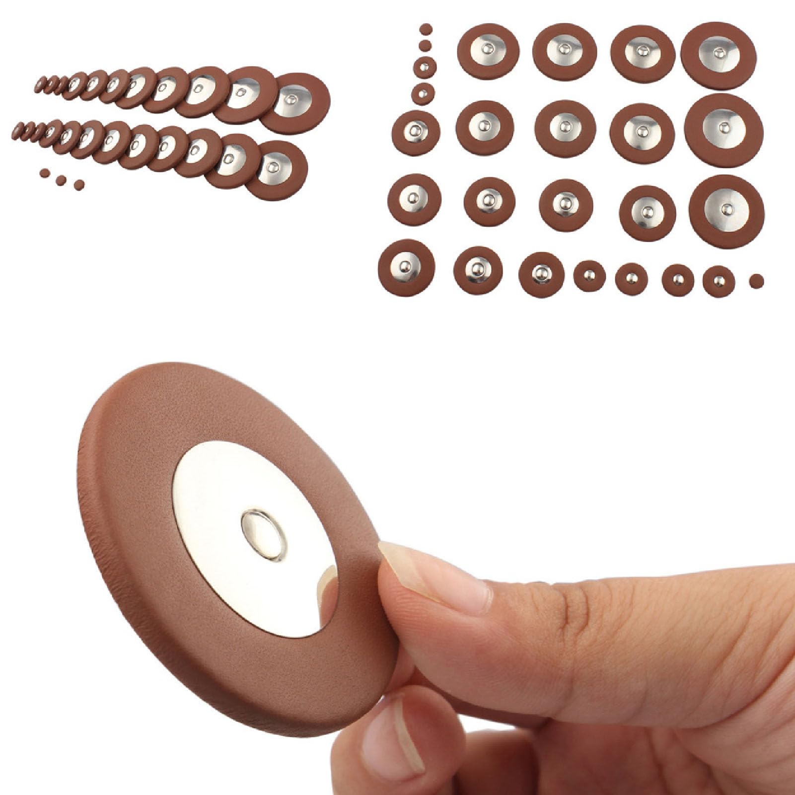 Fafeicy Kit D'entretien de Saxophone, 85 Pièces, Outils de Réparation D'instruments à Vent Alto, Ensemble de Pièces de Rechange avec Composants en Cuir