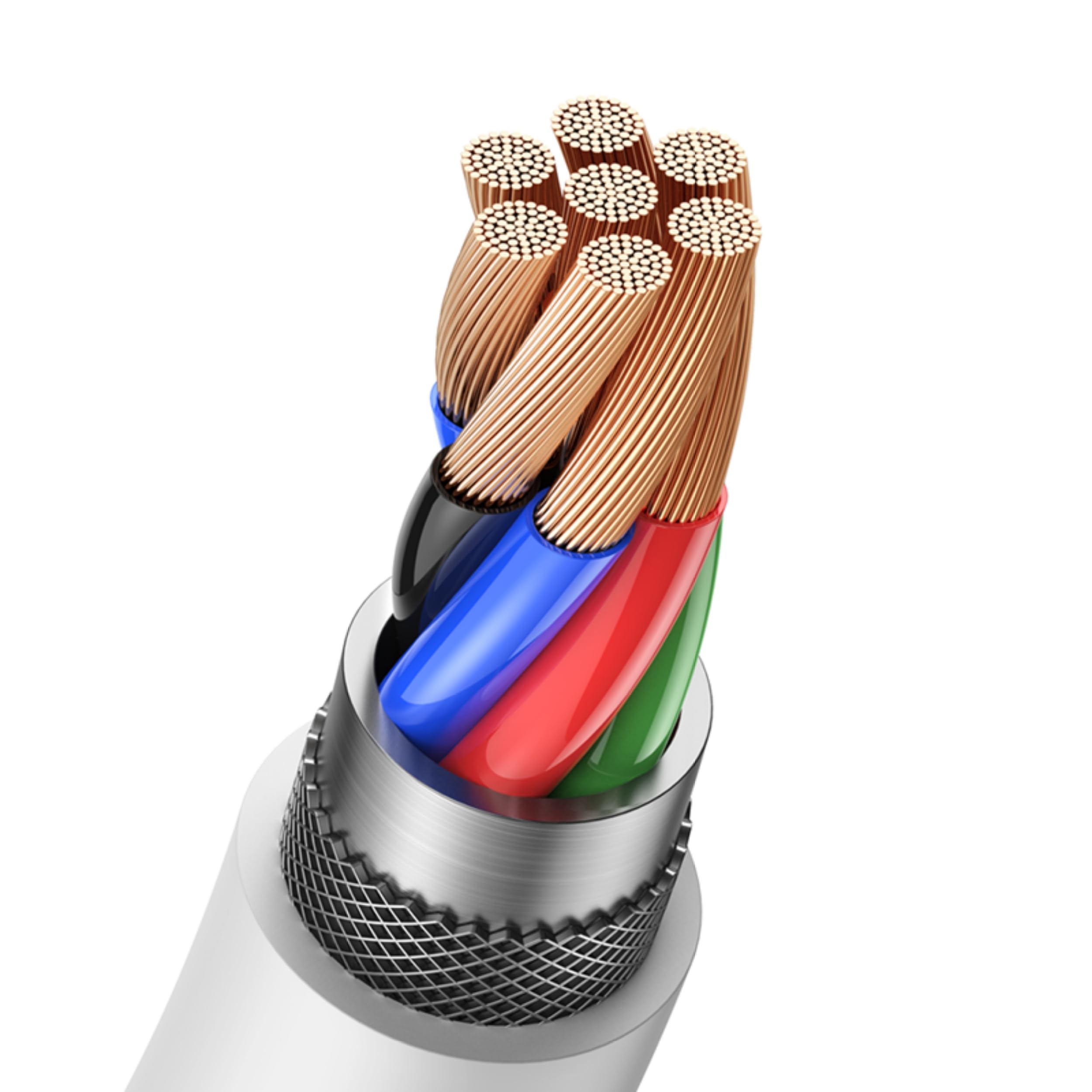 P4Y USB-C Kabel 1m – Schnelles Laden Mit 3A & Datenübertragung, Robustes PVC