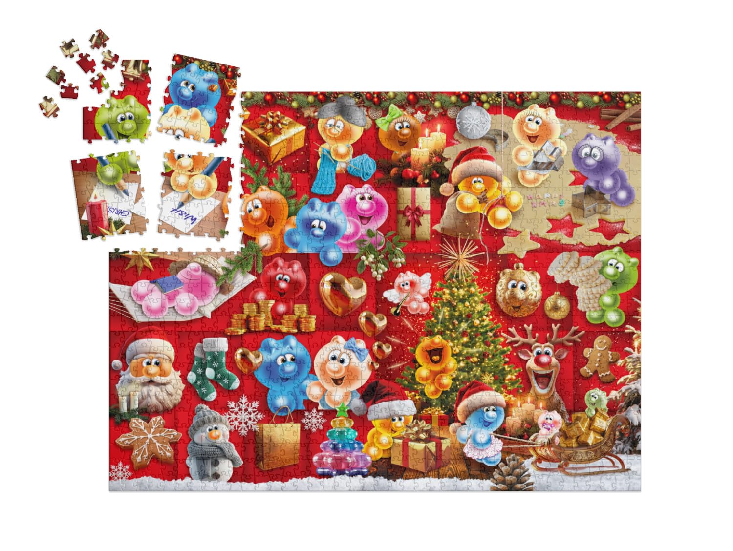 puzzleYOU: Puzzle-Adventskalender | „Gelini Weihnachtszauber“ – aus der Puzzle-Kollektion Weihnachten