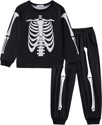 Arshiner Conjunto de ropa para niños, camiseta de manga larga raglán + pantalones casuales, 2 piezas, trajes de otoño para niños