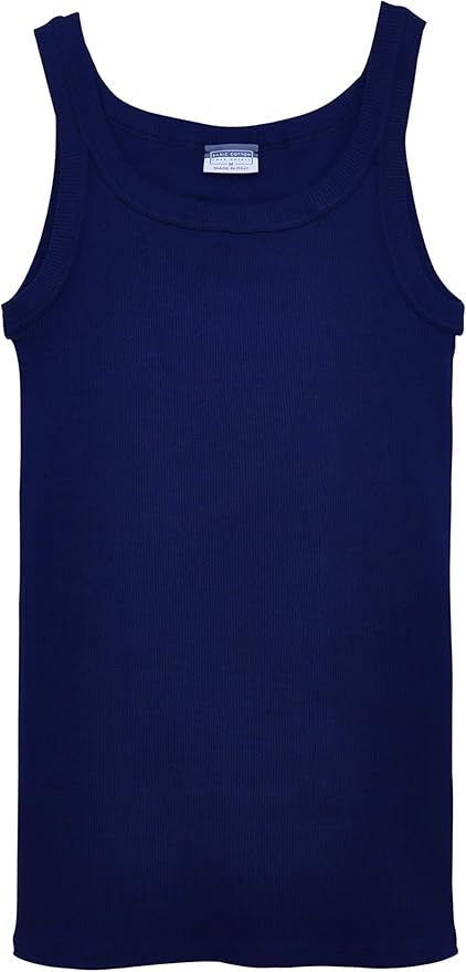 Basic Cotton Canotta Intimo Uomo A Costine Scollata Canottiera Intima
