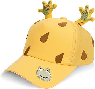 Kordear Baby,Clothing,Baby Boys 0-24m,Accessories,Hats & Caps Kordear Toddler Baby Baseball Caps - Kids Sun Hats for Boys, Adjustable Cotton Cute Frog Baby Summer Baseball Hat Toddler Caps 2-4 Years Mesh Peaked Trucker Cap
