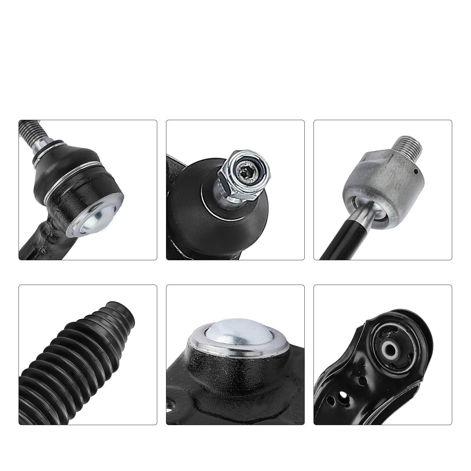 Frankberg 10x Juego de brazos transversales Eje delantero Compatible con A3 8L1 Leon 1M1 Toledo II 1M2 O.c.t.a.v.i.a I 1U2 B.o.r.a 1J2 Golf IV 1J1 Golf IV Variantee 1J5 Replace# K640176