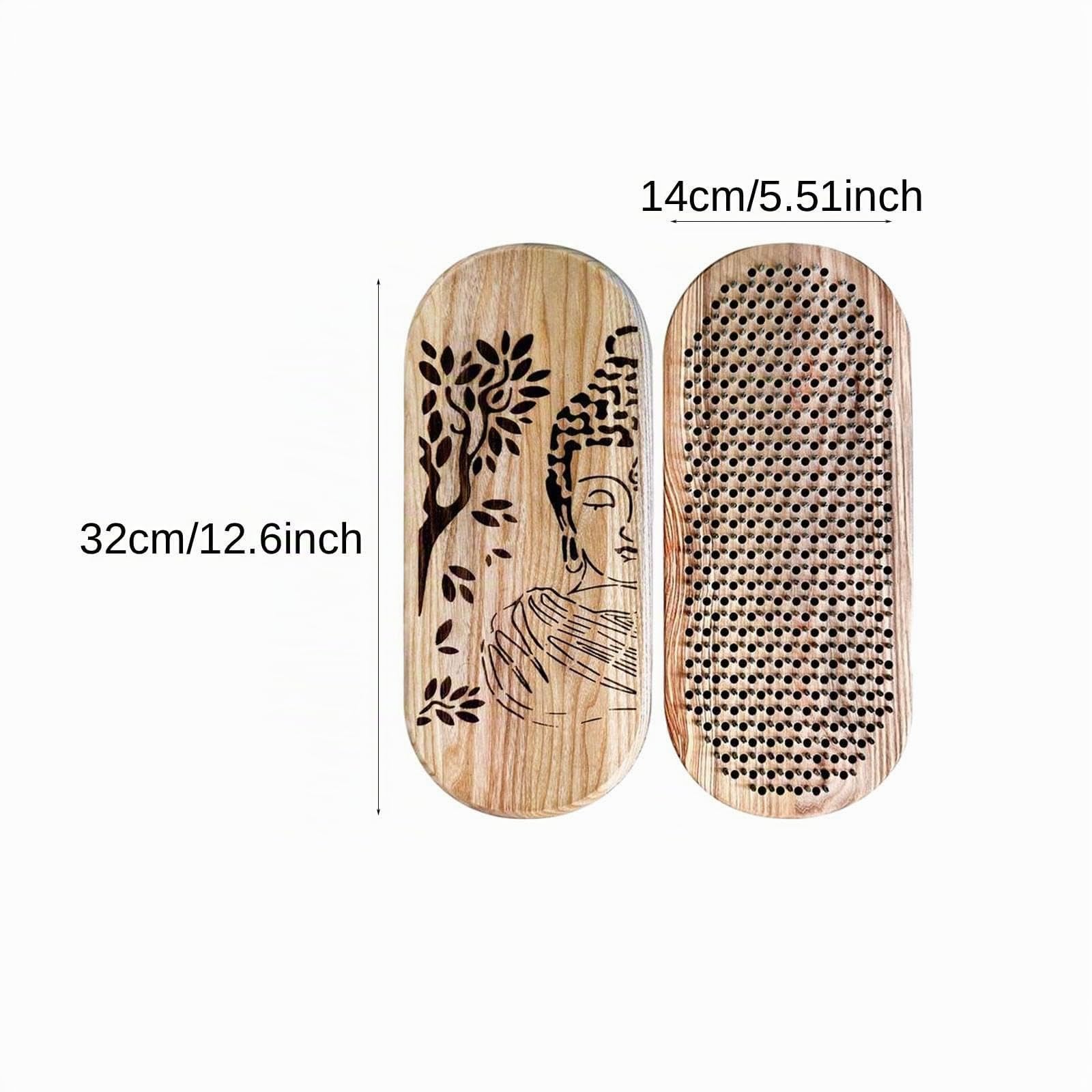 Board, Planche à Ongles, Premium Acupressure Home Gym Méditation avec Clous, cartons de Massage des Pieds débutants