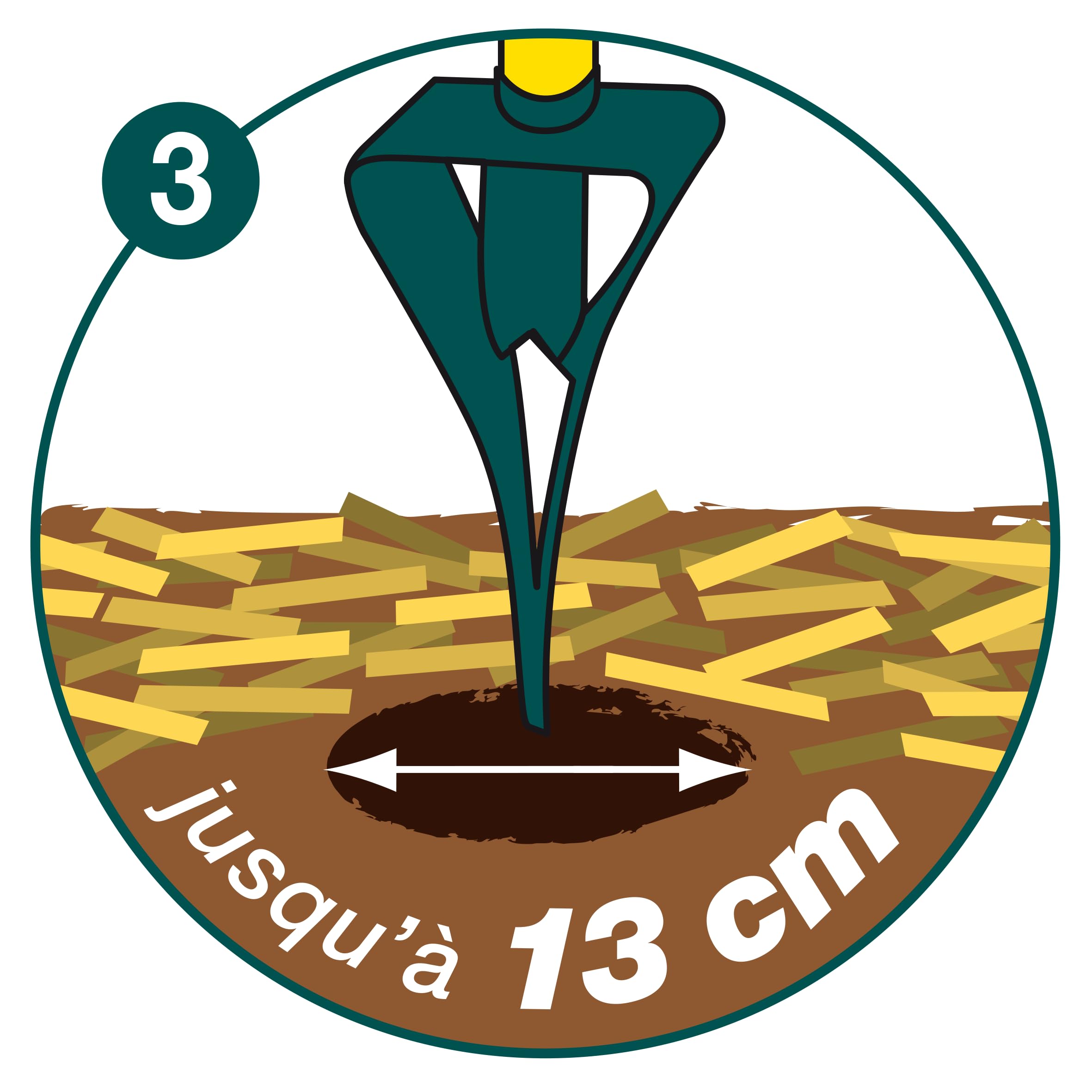 Plantoir ergonomique NaturOvert