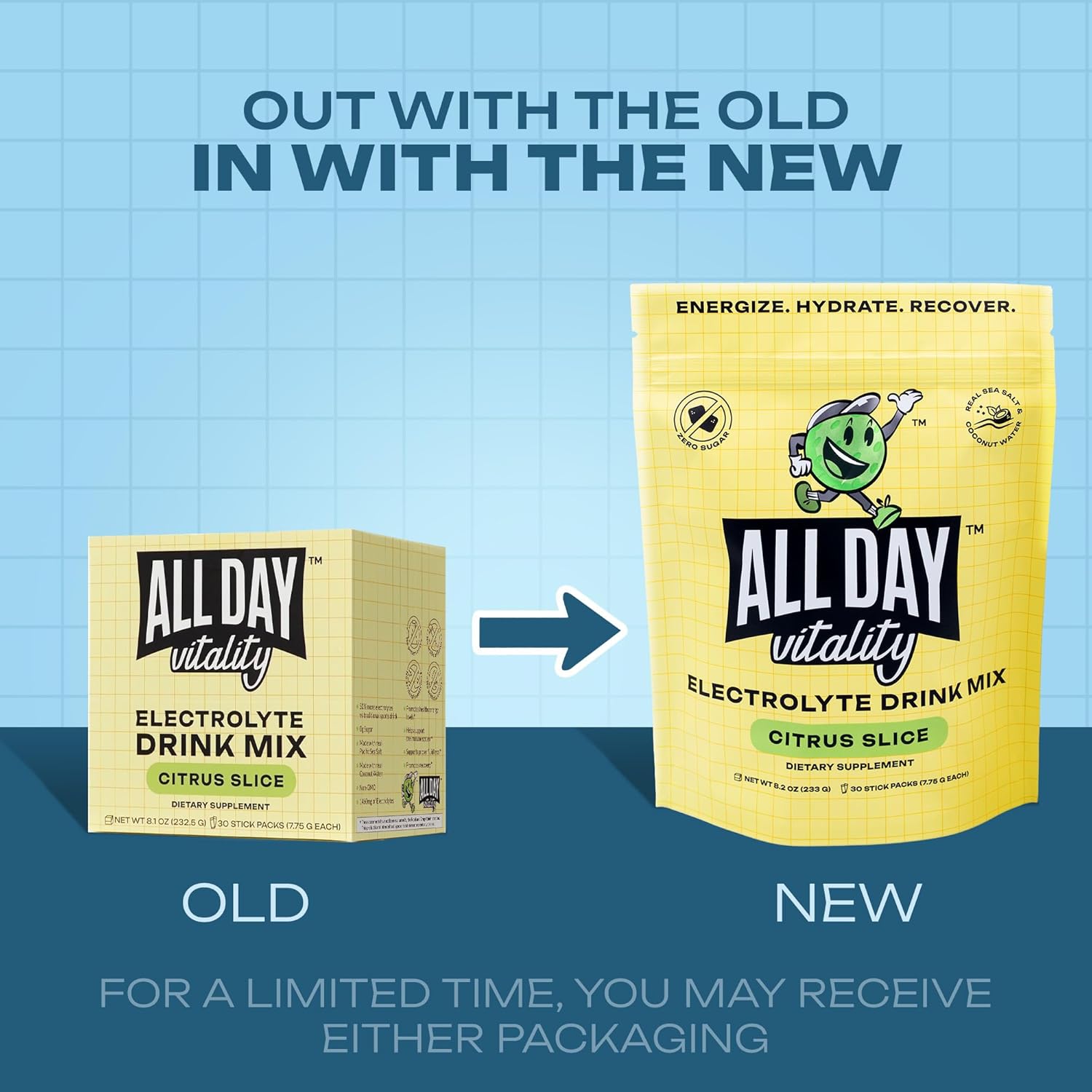 Pickleball Electrolyte Powder Packets | No Sugar, Non-GMO | 30 Drink Sticks (Citrus Slice) - Image 3