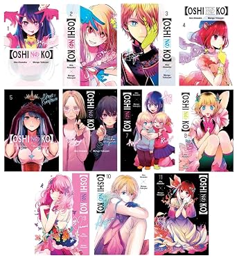 [Oshi No Ko] Series 11-Book Collection Set Vol.1 to 11 Paperback Edition - Dark Drama, Idol Industry Secrets & Twisted Rebirth Mystery Manga Series