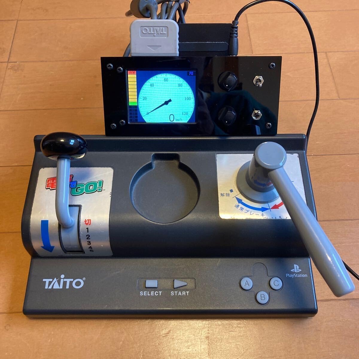 電車でGO!コントローラ」で鉄道模型用パワーパック(M450)自作品 電車でGO