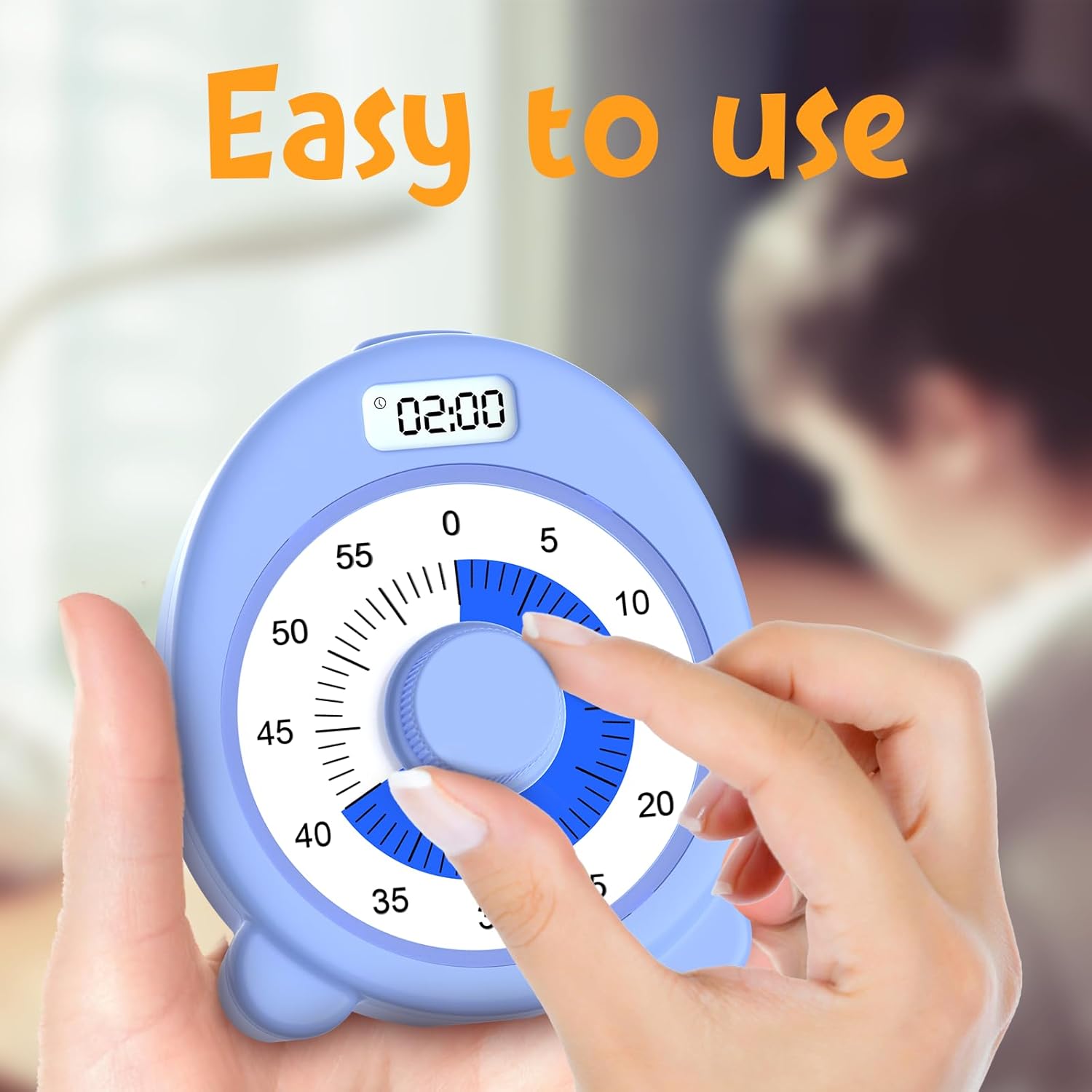 Temporizador visual recargable mejorado para niños, temporizadores ...